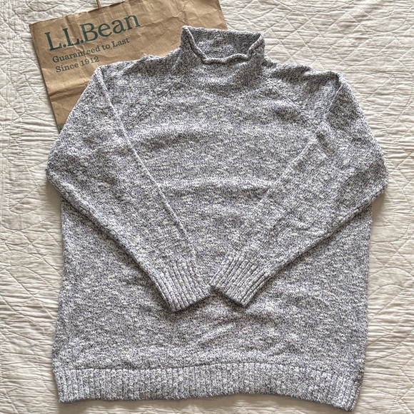 LL Bean Cotton Ragg Sweater - Picture 1 of 11